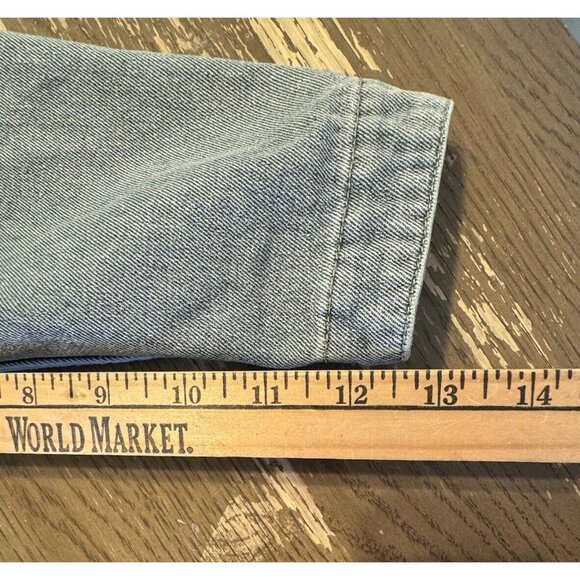 Honor The Gift Jean Stallion Work Horse Chore Jacket Sz 10 streetwear oversized - Picture 5 of 12